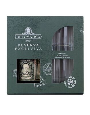 Diplomatico Reserva Exclusiva Cadeauverpakking - 40%