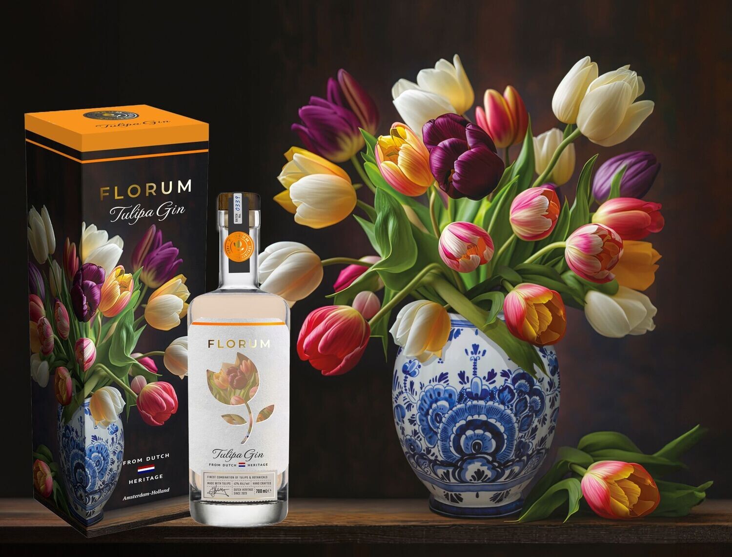 Florum Tulipa Gin - 42% Florum Tulipa Gin - 42%