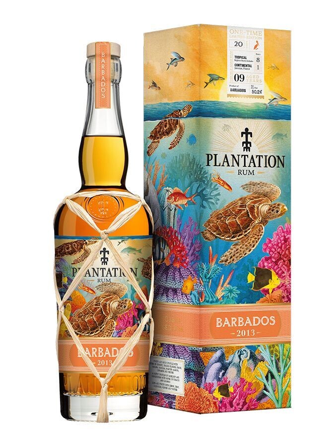 Plantation Barbados 2013 vintage rum - 50.2%