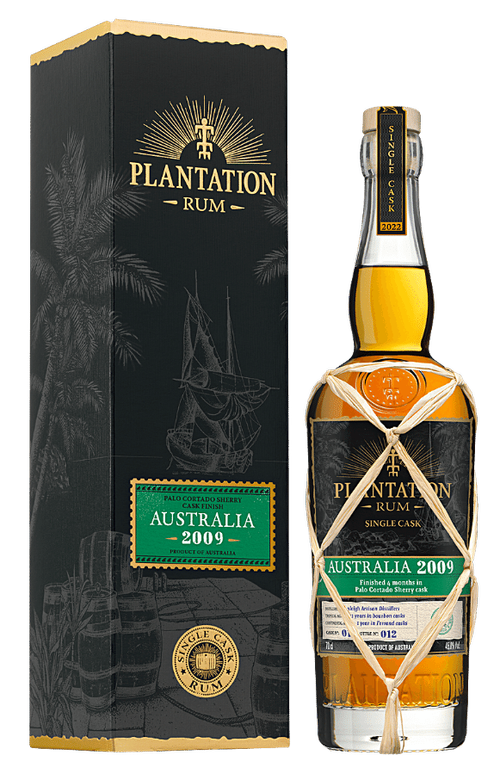 Plantation Australië 2009 Single Cask Rum - 45.4%