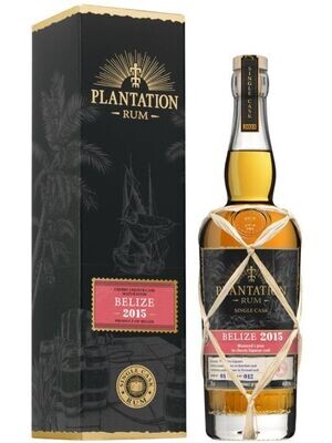 Plantation Belize 2015 Single Cask rum - 44.4%