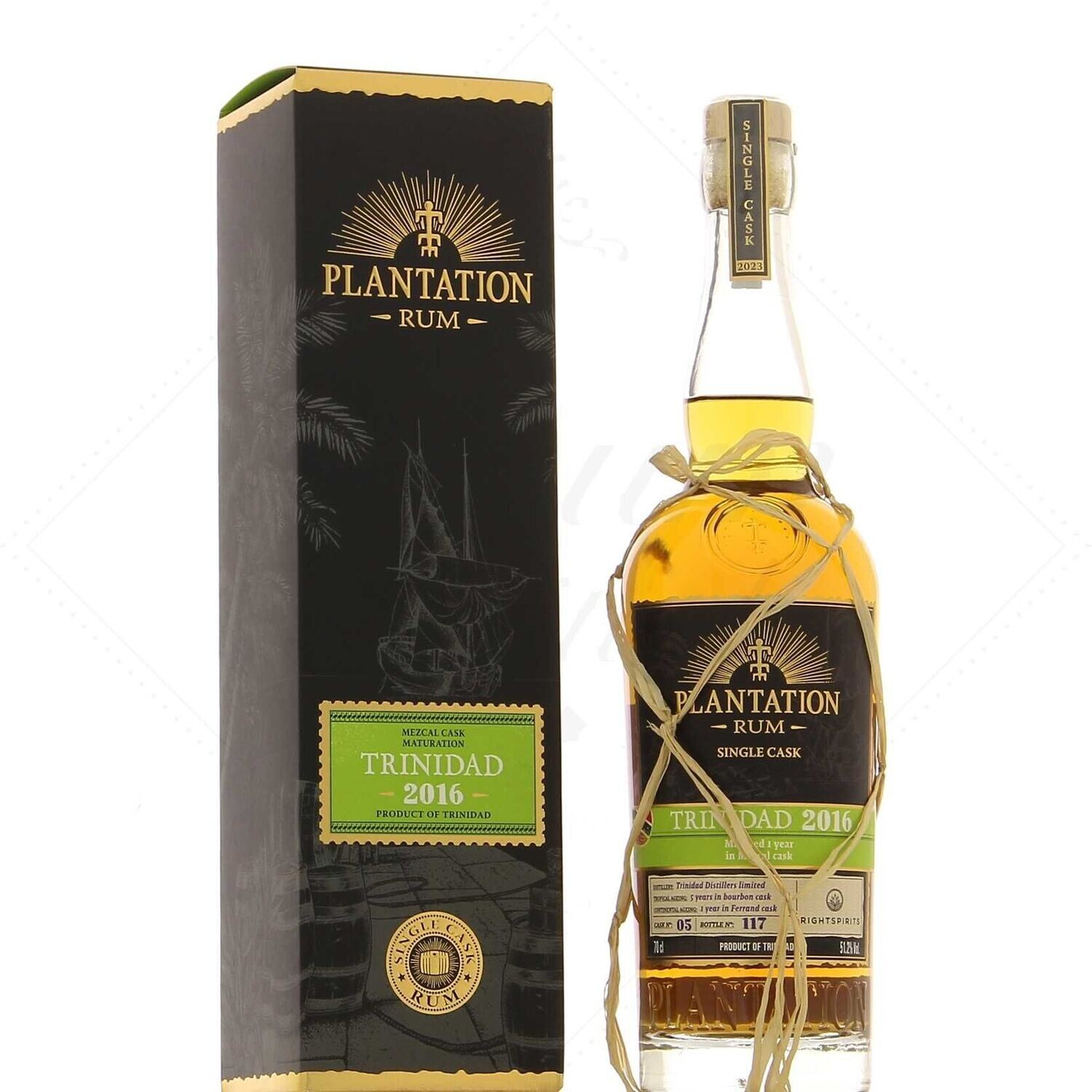 Plantation Trinidad 2016 Single Cask rum - 51.4%
