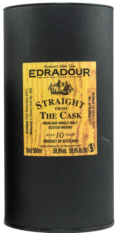 Edradour Straight from the cask - 58.9% Edradour Straight from the cask - 58.9%