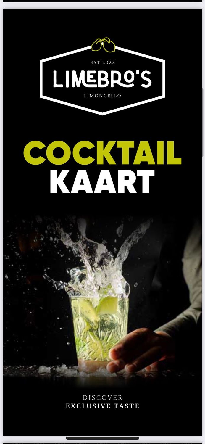 Lime Bro's Fresh Mint & Limebro's Limoncello - 30% - Combideal 2x 0.50 ltr. Lime Bro's Fresh Mint & Limebro's Limoncello - 30% - Combideal 2x 0.50 ltr.