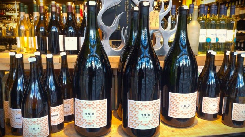 Bodegas Naia - Verdejo - Magnum - EK shirt label uit 1988