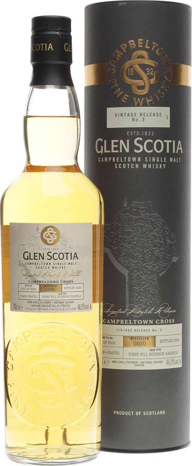 Glen Scotia  - Campbeltown Cross - Vintage Release 3 - 46%