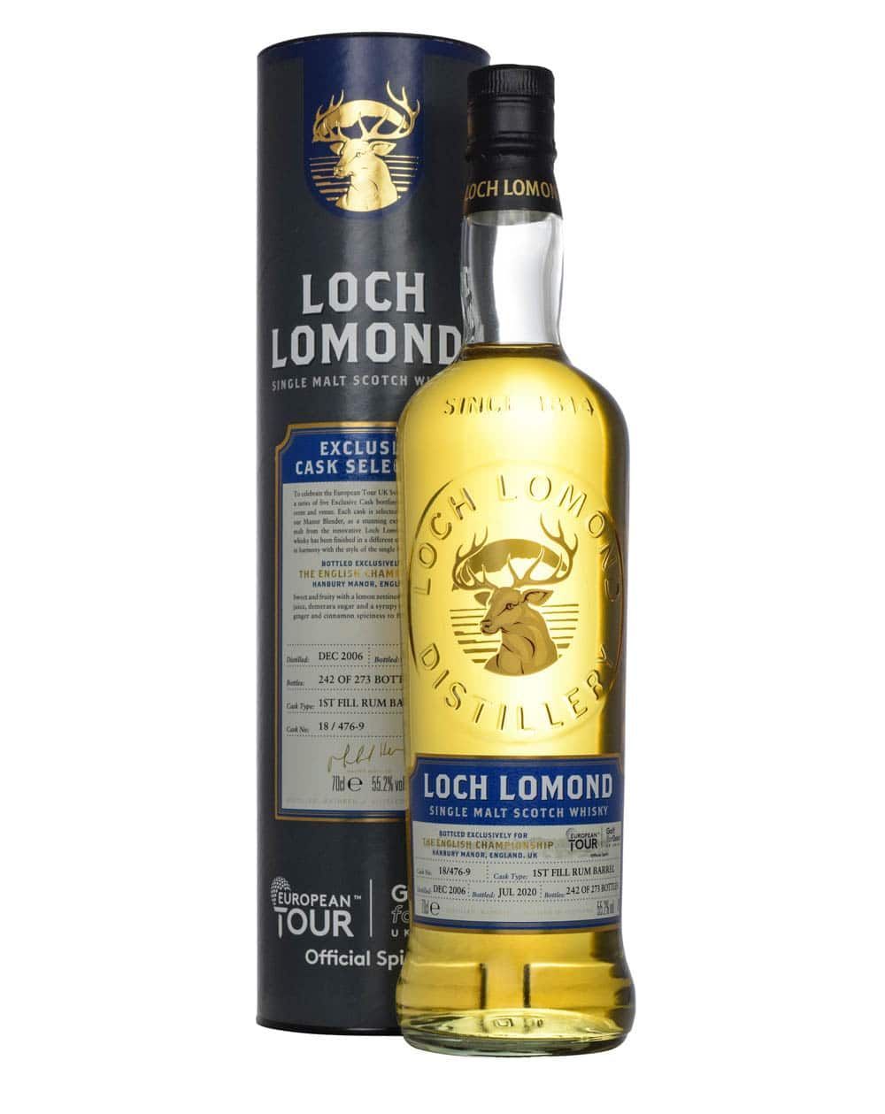 Loch Lomond - Exclusive Cask - 1st Fill Rum - 18/476-9 - 55.2%