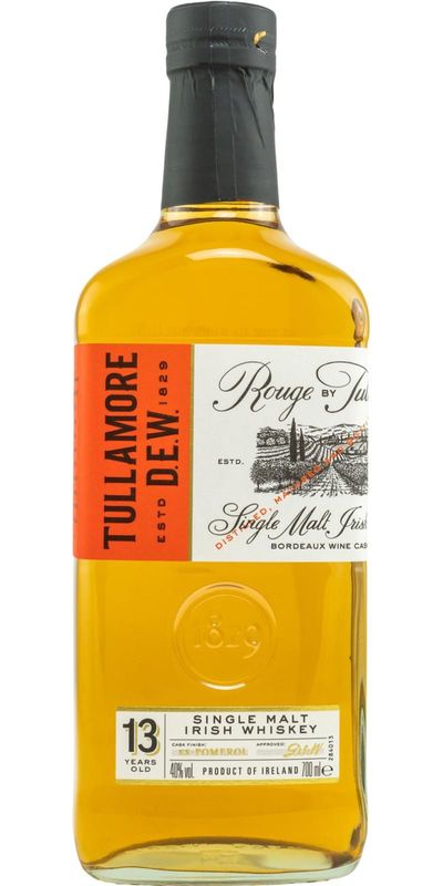 Tullamore DEW 13 years - Rouge Pomerol Cask - 40%