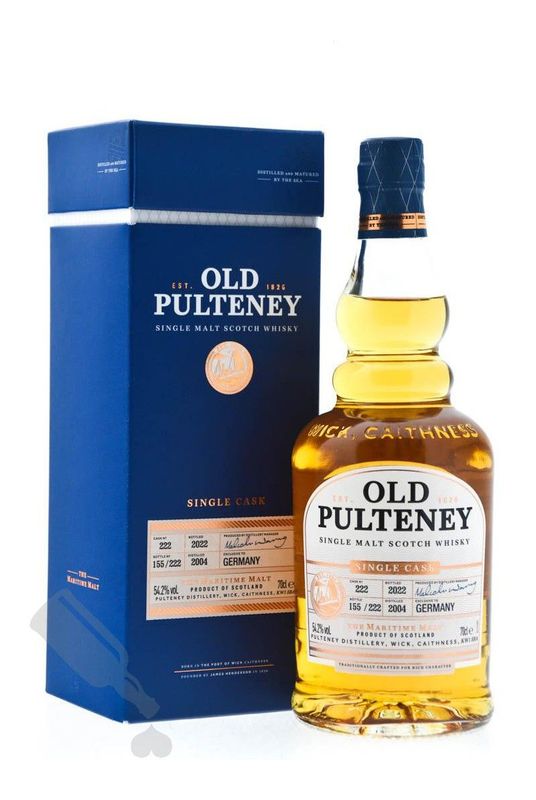 Old Pulteney - 22 years - 2004 Single Cask - Exclusive to Germany - 54.2%