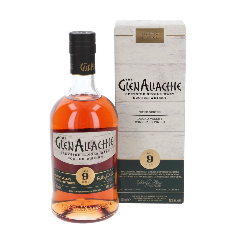 GlenAllachie  9 years – The Wine Series - Douro Valley Cask Finish - 48%