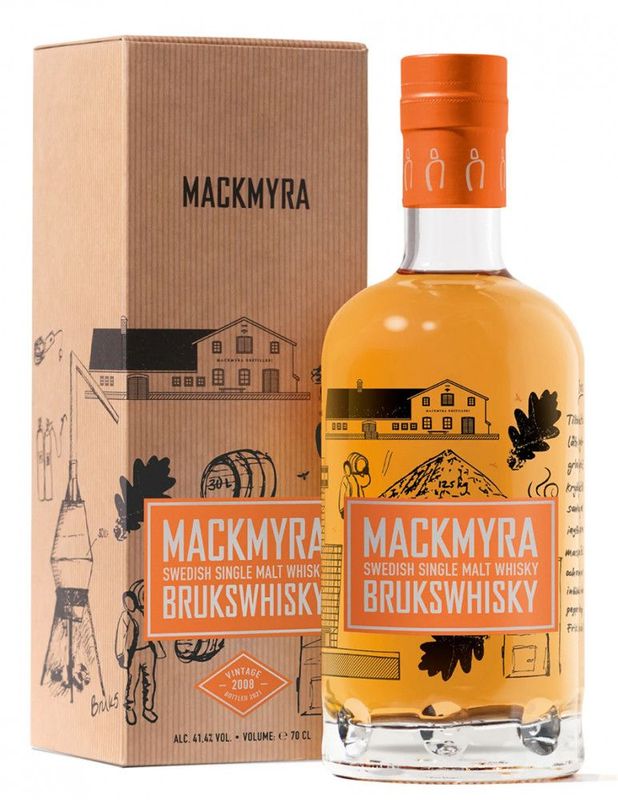 Mackmyra - Brukswhisky - Vintage 2008 - 41.4%