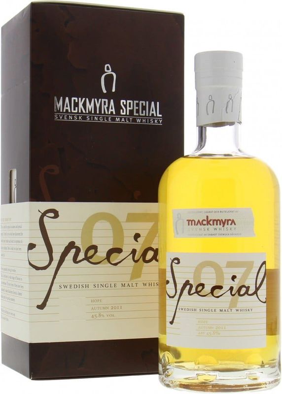 Mackmyra - Special No 07 - Hope /
Framtidstro - 45.8%