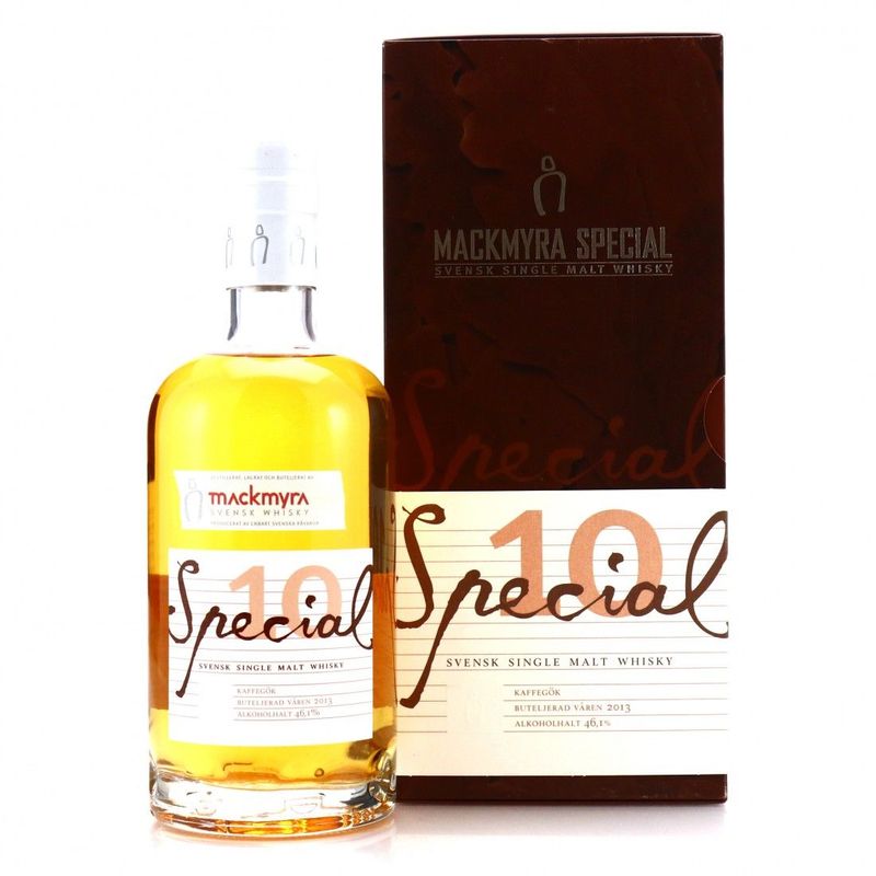 Mackmyra - Special No 10 - Buteljerad Varen 2013 /Kaffegök  - 46.1%