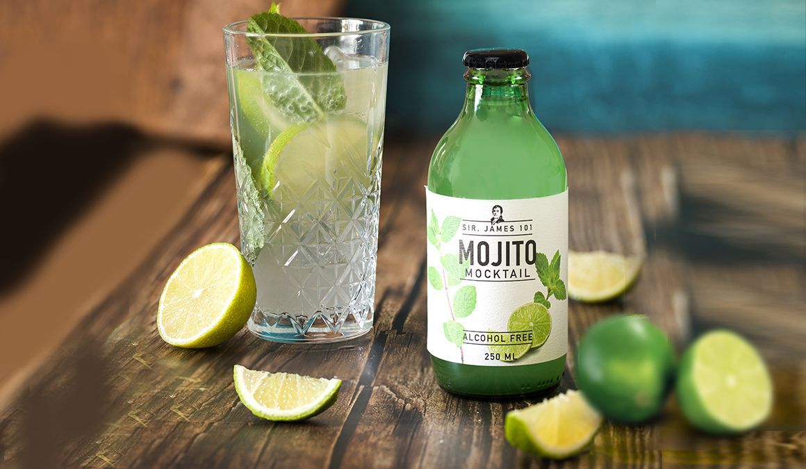 Sir James Mojito alcohol vrij - 0.0% alc. Sir James Mojito alcohol vrij - 0.0% alc.