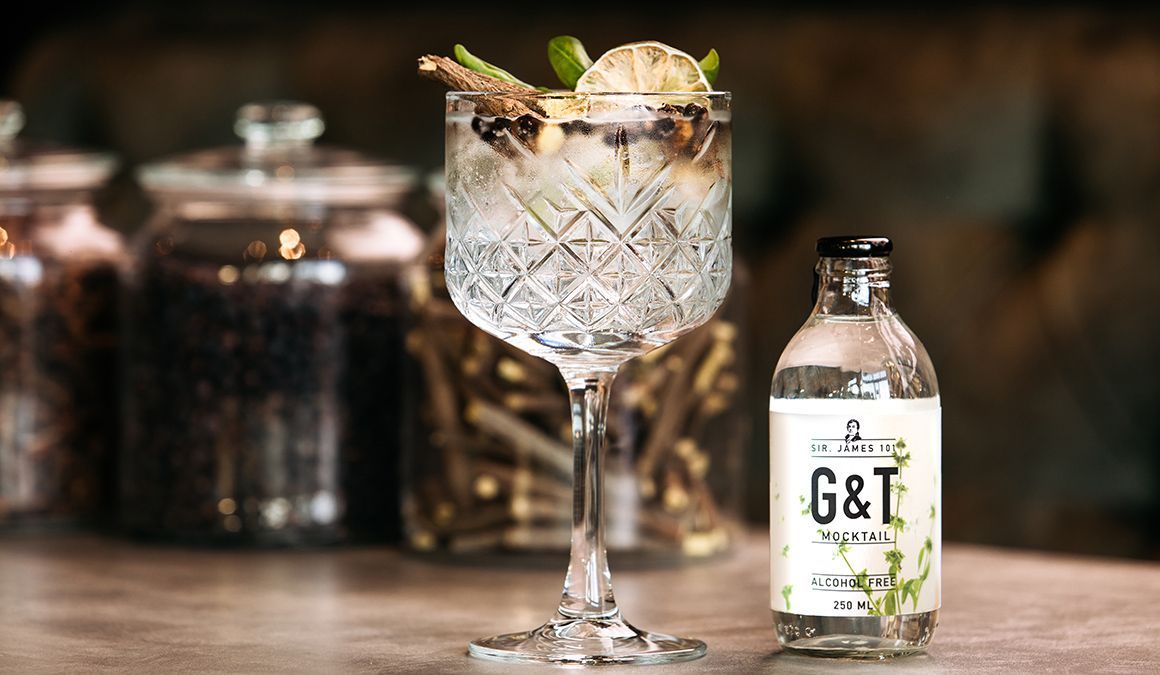 Sir James G&T alcohol vrij - 0.0% alc. Sir James G&T alcohol vrij - 0.0% alc.