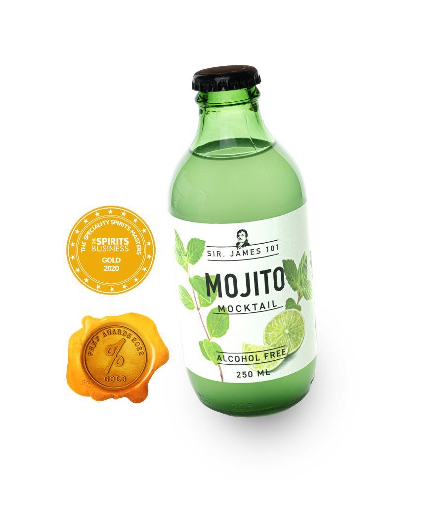 Sir James Mojito alcohol vrij - 0.0% alc.
