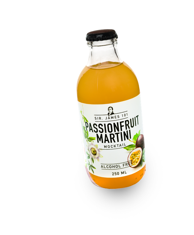 Sir James Pasion Fruit Martini - alcohol vrij - 0.0% alc.