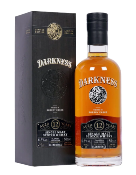 Glenrothes Darkness! - 12 Year Old 1st Fill Oloroso Octave Cask Finish - 61.1%