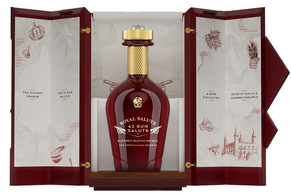 Chivas Regal Royal Salute - 62 Gun Salute - The American Oak Reserve - 43% Chivas Regal Royal Salute - 62 Gun Salute - The American Oak Reserve - 43%