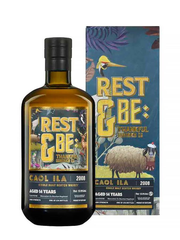 Caol Ila 2008 - Rest & Be: Thankful - 56.7%