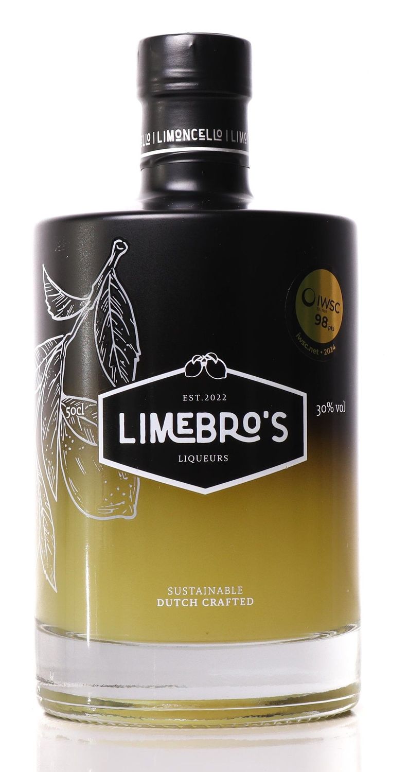 LimeBro’s Limoncello 0.70 ltr. - 30% - Outstanding Gold Winner 98 Points
