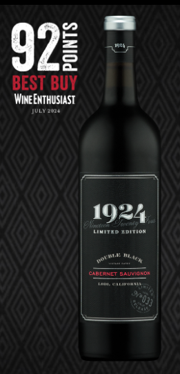 1924 - Bourbon Barrel Cabernet Sauvignon Double Black - Californië 1924 - Bourbon Barrel Cabernet Sauvignon Double Black - Californië
