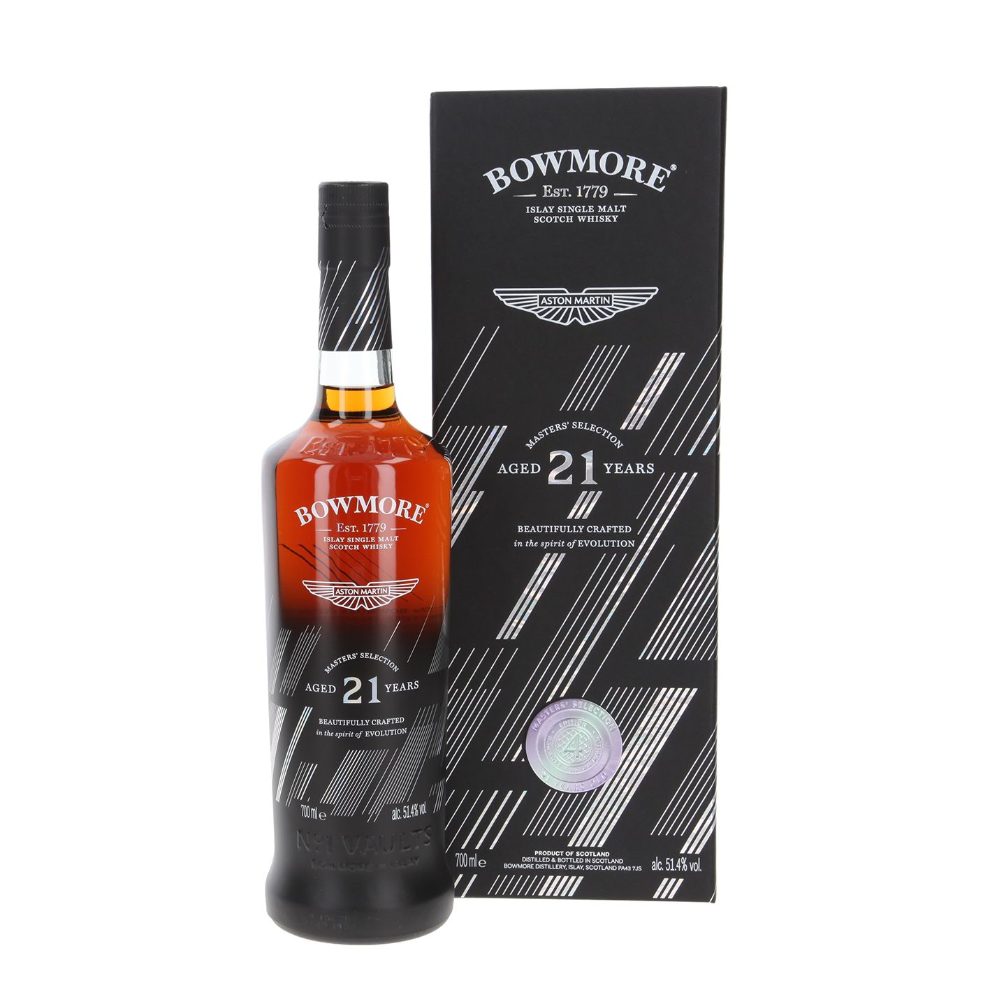 Bowmore Aston Martin 21 years -  Limited 4th Edition - 51,4% - 2024
