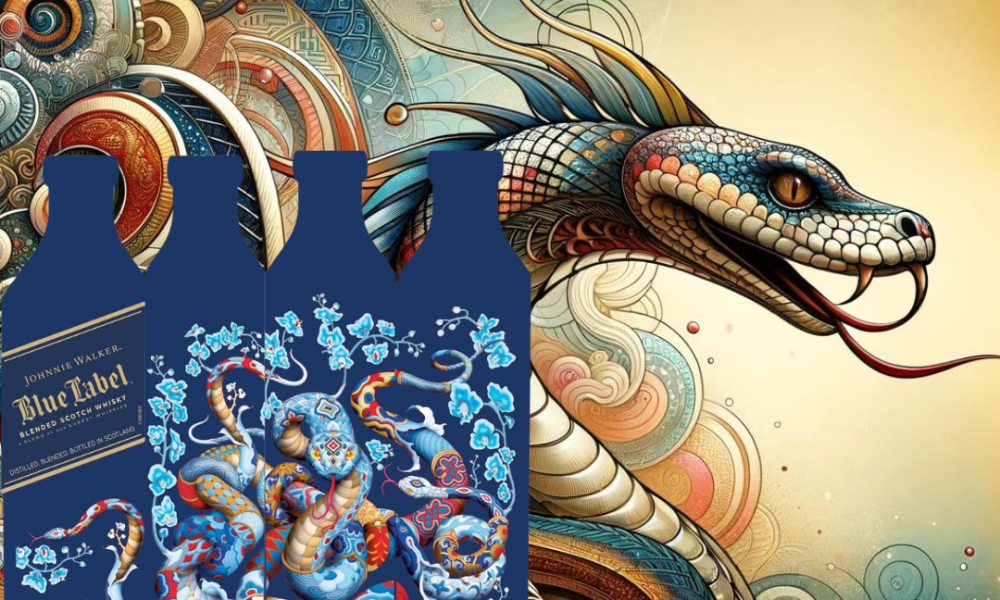 Johnnie Walker Blue Label - Year of the Snake 2025 - 40% Johnnie Walker Blue Label - Year of the Snake 2025 - 40%