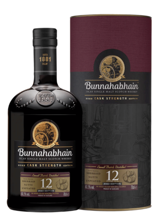 Bunnahabhain  12 years - 2023 Cask Strength Edition - 60.1%