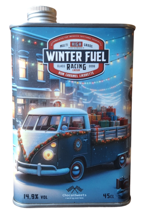 Blik "Winter Fuel" - Rum Caramel likeur - 14.9%
