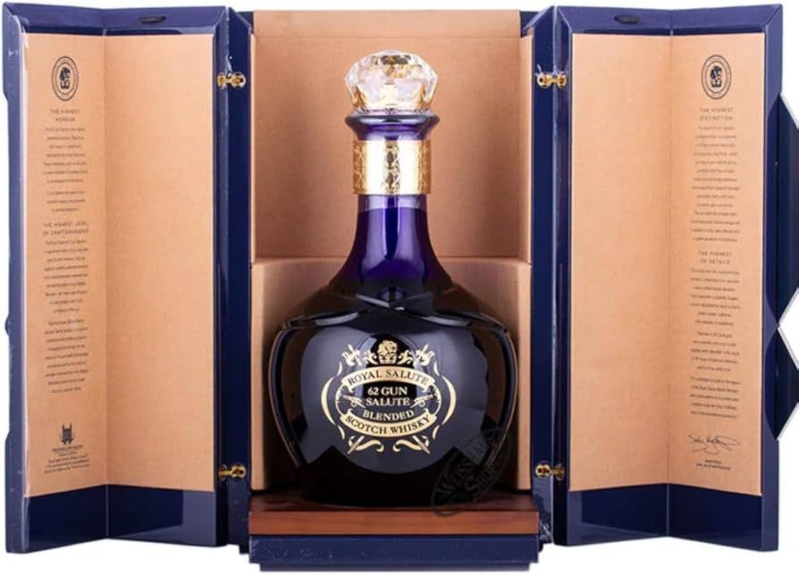 Chivas Regal Royal Salute - 62 Gun Salute - The Original Reserve - 43% Chivas Regal Royal Salute - 62 Gun Salute - The Original Reserve - 43%
