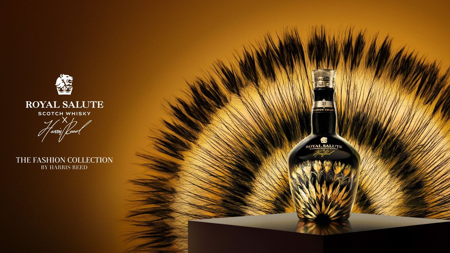 Chivas Regal Royal Salute - 21 years Harris Read Edition Gold Chivas Regal Royal Salute - 21 years Harris Read Edition Gold