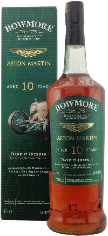 Bowmore Aston Martin 10 years -  Limited Edition No. 4  - 40%