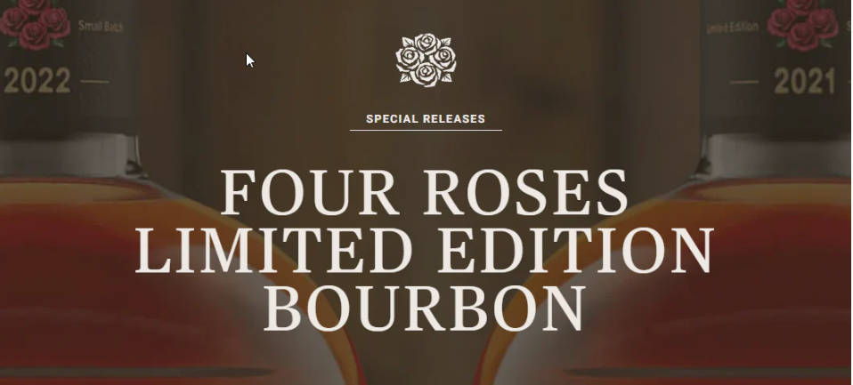 Four Roses Small Batch Edition 2025 - limited edition - 54.5%