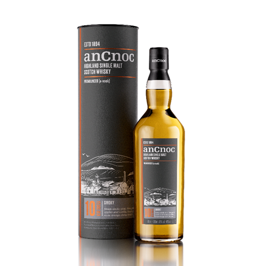 anCnoc 10Yrs Peated Single Malt - 40%