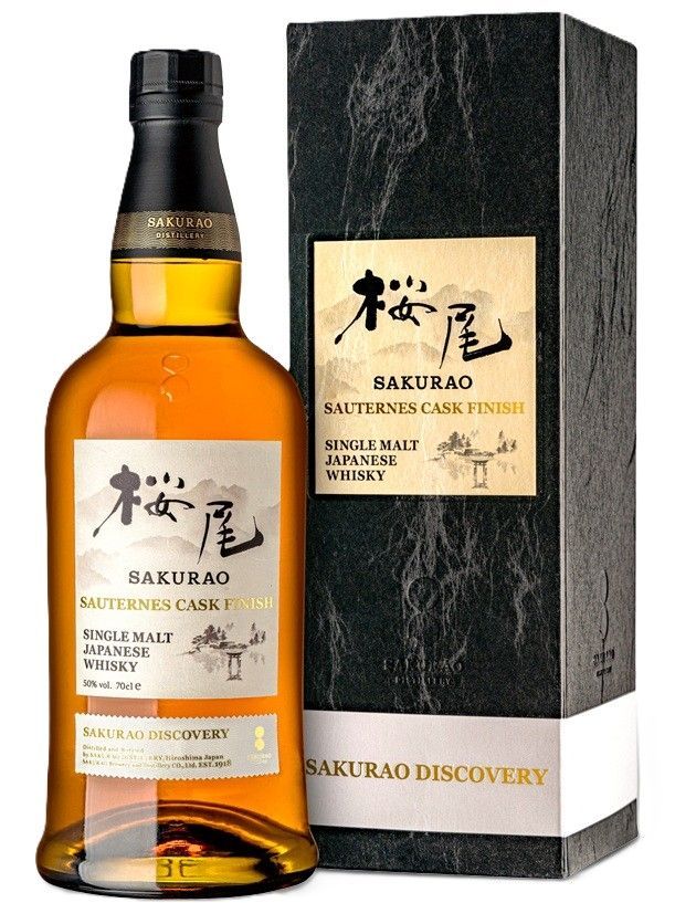 Sakurao Japanese Single Malt Whisky - Sauternes Cask - 50%