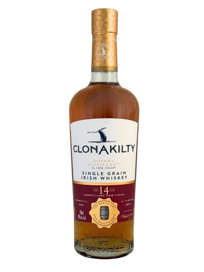 Clonakilty 14 years Single Grain Amontillado Finish -  48%