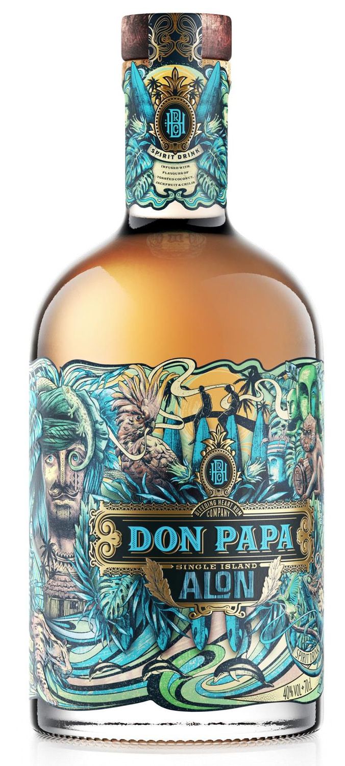 Don Papa -Alon rum - limited edition - 40%