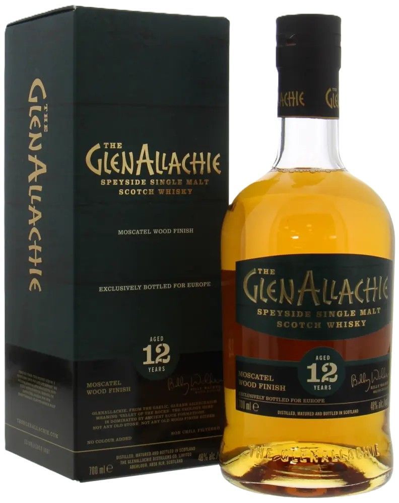 GlenAllachie - 12 years - Moscatel Wood Finish - 48%