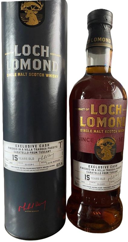 Loch Lomond - Exclusive Cask - 15 years - Villa Trasqua Passito Caratello - 48%