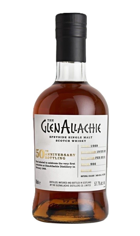 GlenAllachie 1989 - 50th Anniversary - Cask 986 - 57.7%