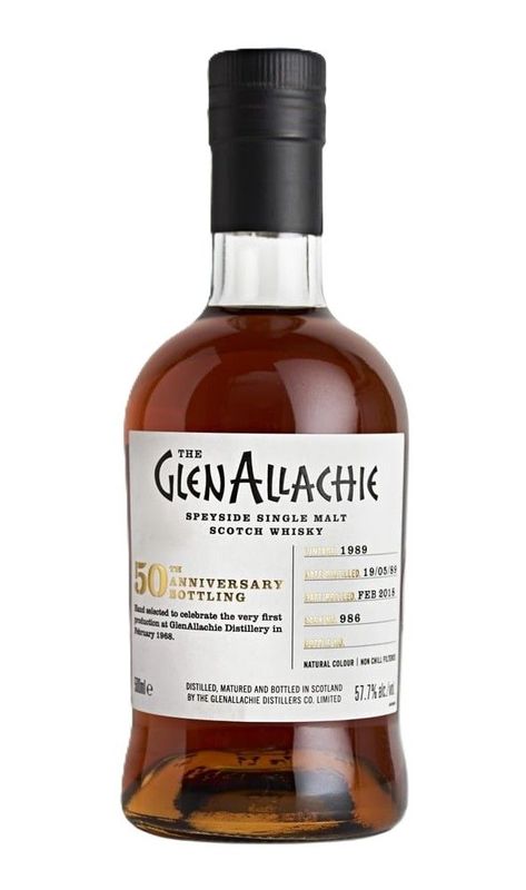 GlenAllachie 1989 - 50th Anniversary - Cask 986 - 57.7%