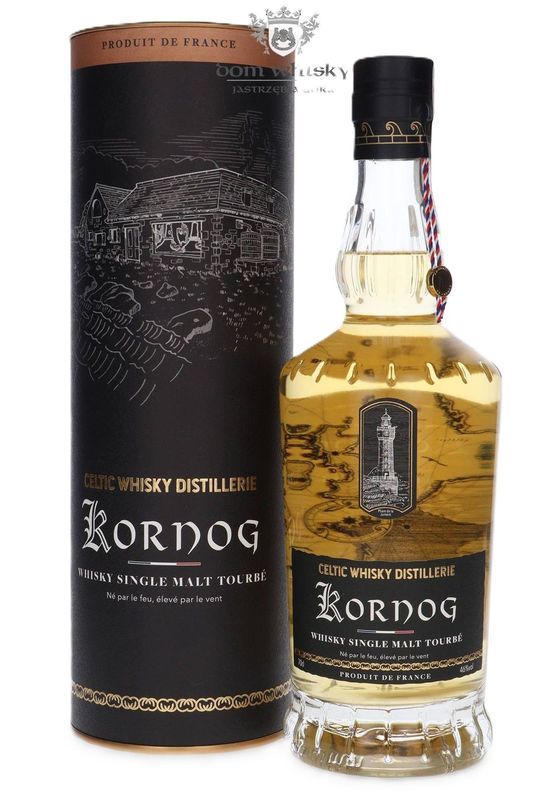 Kornog - Whisky Single malt  Tourbé - 46%