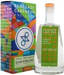 Renegade Cane Rum - Single Farm Origin - Dunfermline - 50%