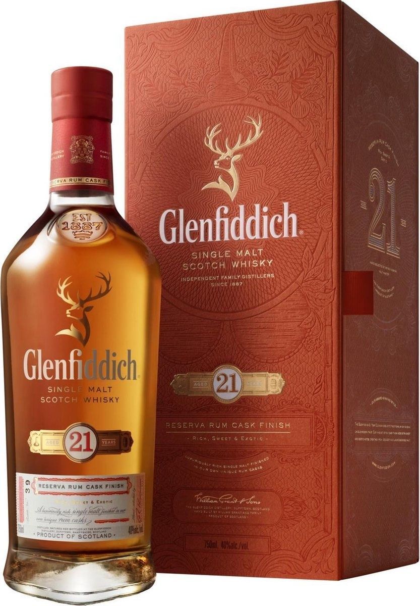 Glenfiddich Gran Reserva - 21 years - 43.2% Glenfiddich Gran Reserva - 21 years - 43.2%