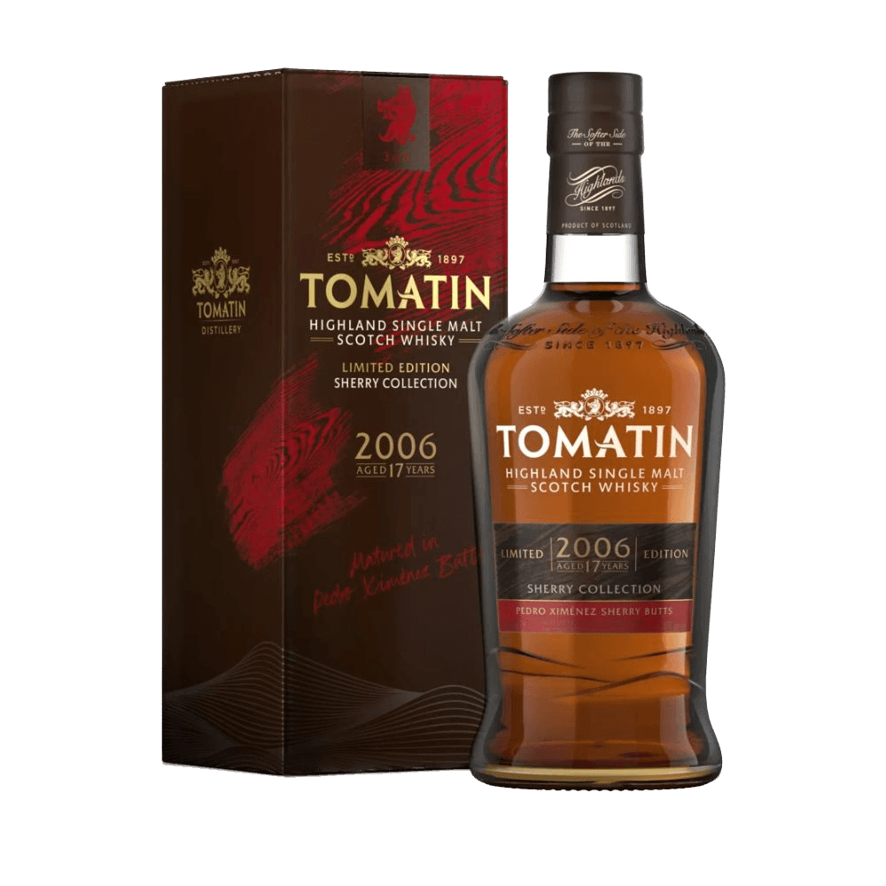 Tomatin "The Sherry Collection" 2006/17 years Pedro Ximénez Sherry Casks - 46%