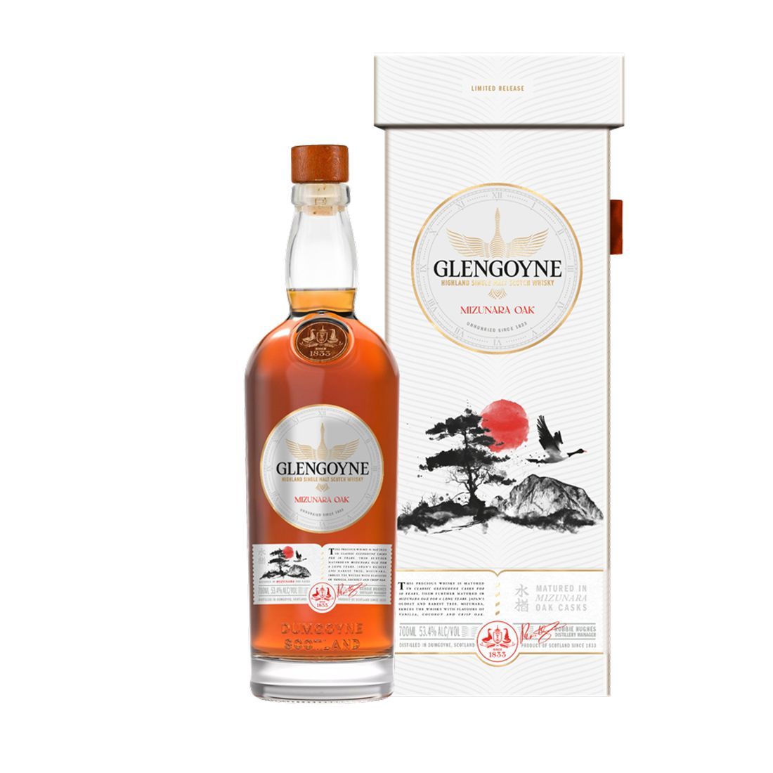 Glengoyne Mizunara Oak 16 years - Oak Masters serie - 53.4%