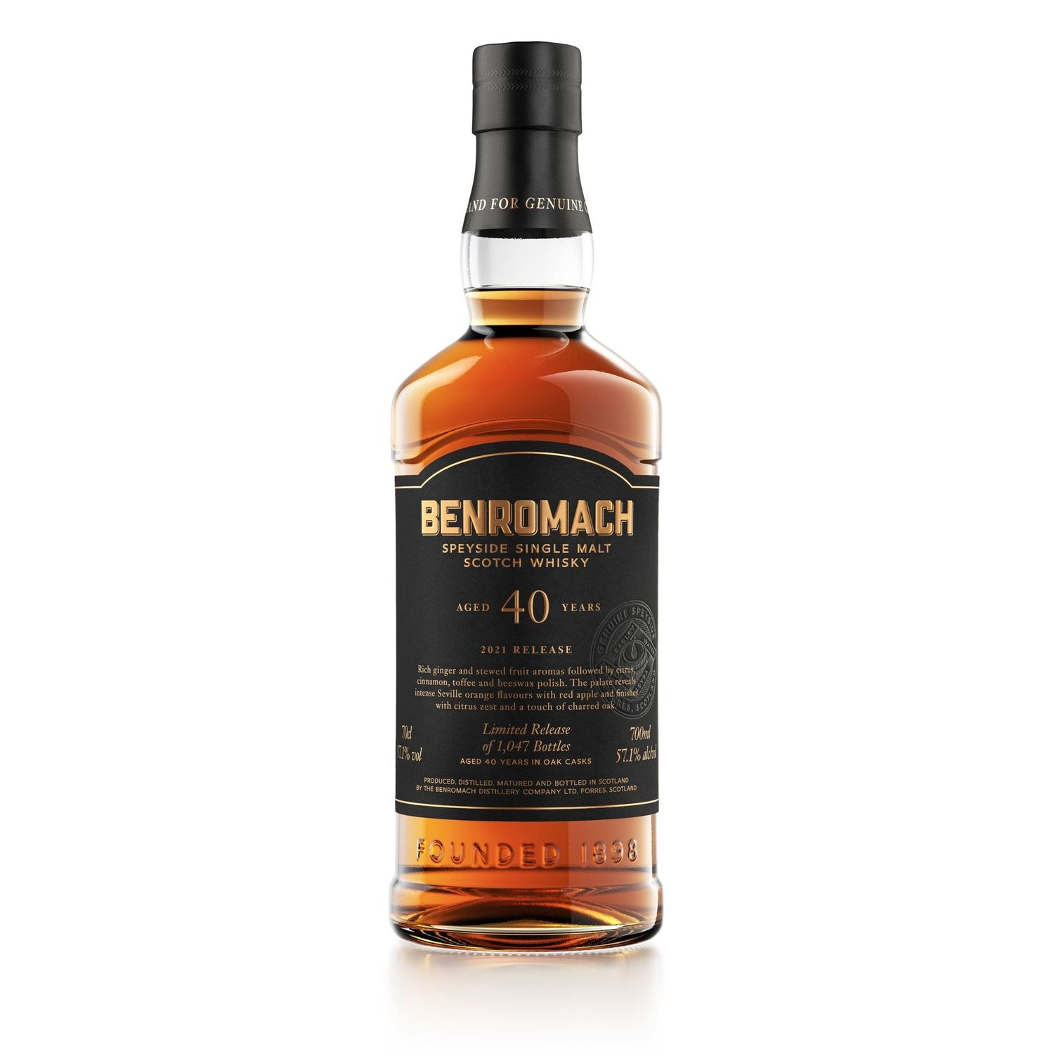 Benromach 40 years - 2021 Release - 57.1%