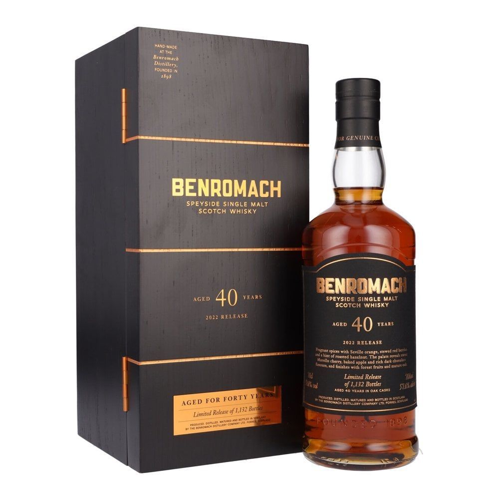 Benromach 40 years - 2021 Release - 57.1% Benromach 40 years - 2021 Release - 57.1%