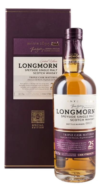 Longmorn 25 years - 52.2%